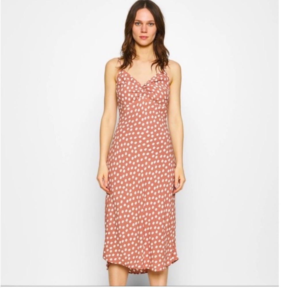 A&F Polka Dot Midi Dress